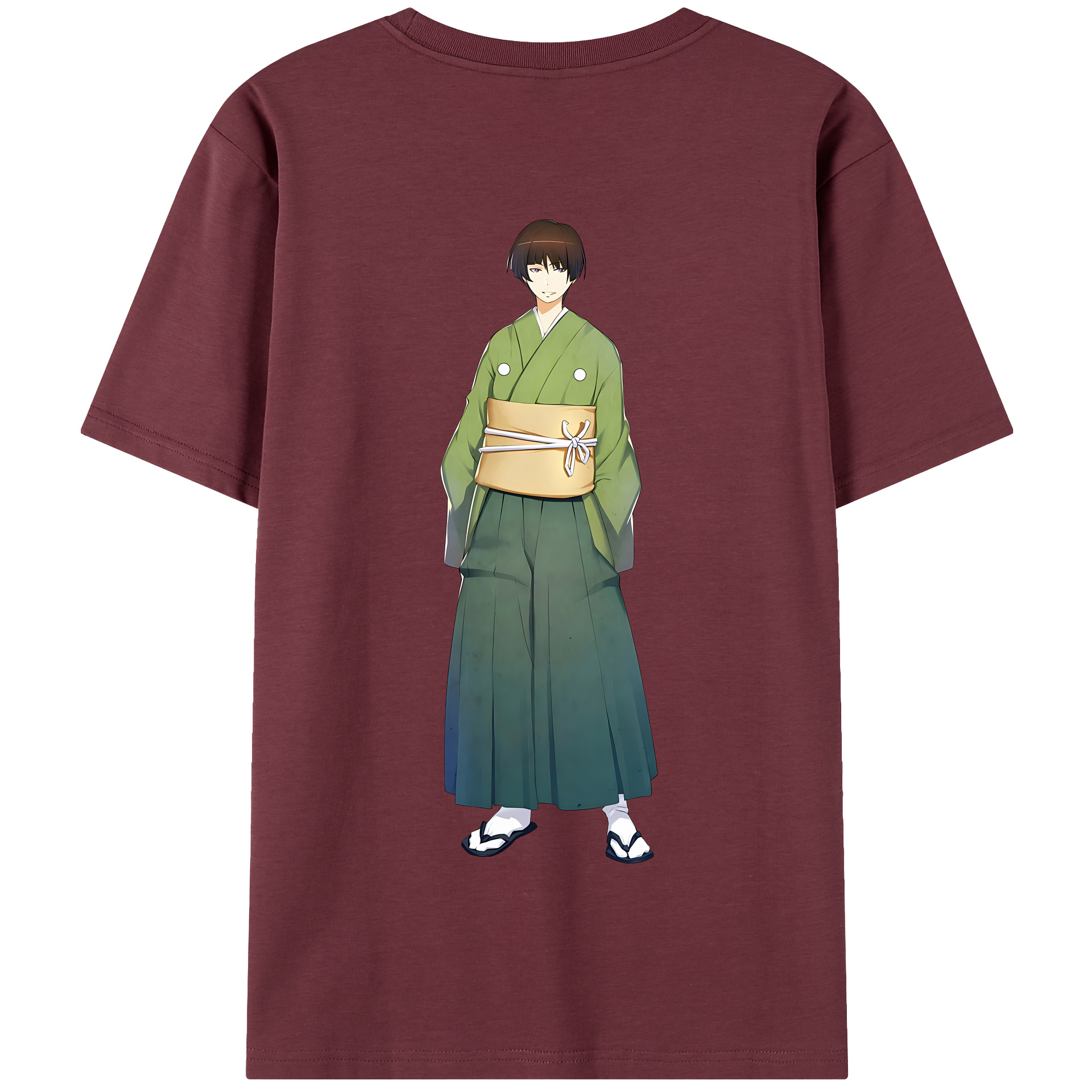 （画像用） 刀剣乱舞 Touken Ranbu 綿100％半袖Tシャツ（背面プリント）